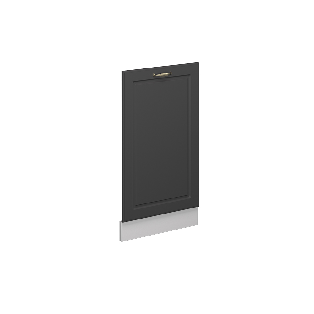 foto del prodotto vicco pannello frontale della lavastoviglie landhaus antrazit-oro 45 cm senza piano di lavoro
