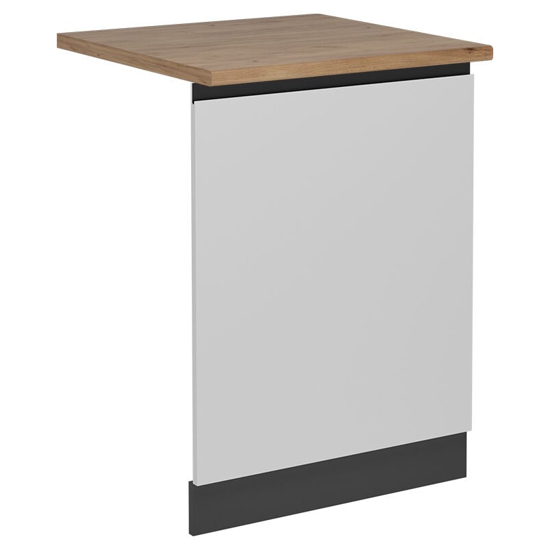 foto del prodotto vicco pannello frontale della lavastoviglie r line, bianco, 60 cm , pl rovere