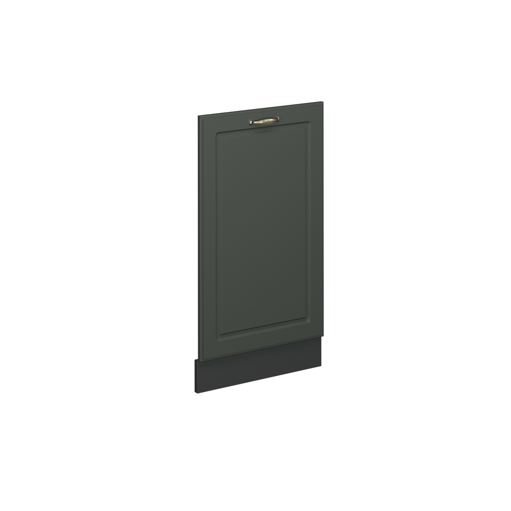 foto del prodotto vicco pannello frontale della lavastoviglie verde-oro country house 45 cm senza piano di lavoro