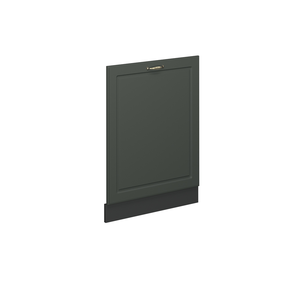 foto del prodotto vicco pannello frontale della lavastoviglie verde-oro country house 60 cm senza piano di lavoro