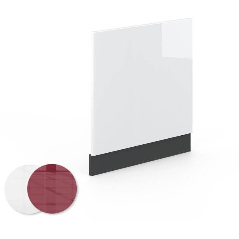 foto del prodotto vicco pannello frontale fame line, bianco lucido, 60 cm senza piano di lavoro