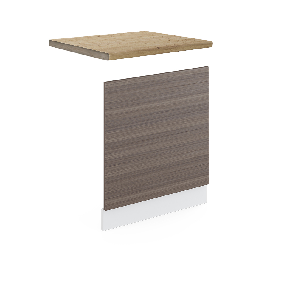 foto del prodotto vicco pannello frontale grigio 60 cm , pl rovere