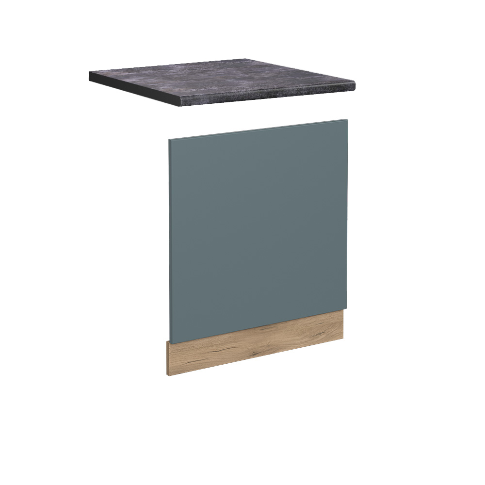 foto del prodotto vicco pannello frontale grigio blu 60 cm , pl antracite