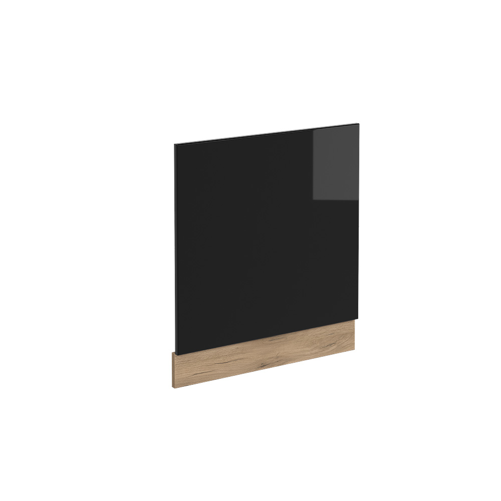 foto del prodotto vicco pannello frontale nero lucido 60 cm senza piano di lavoro