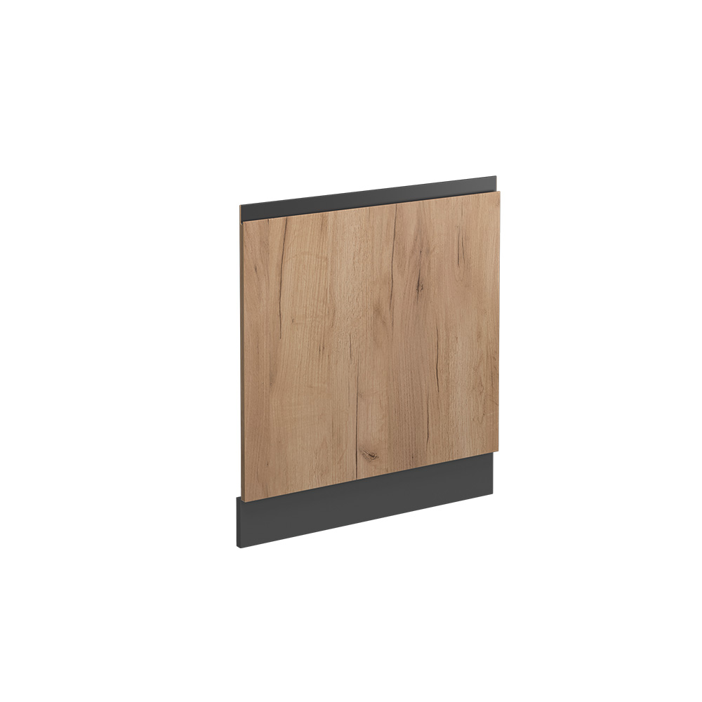 foto del prodotto vicco pannello frontale quercia dorata 59.6 cm forma a j, senza piano di lavoro