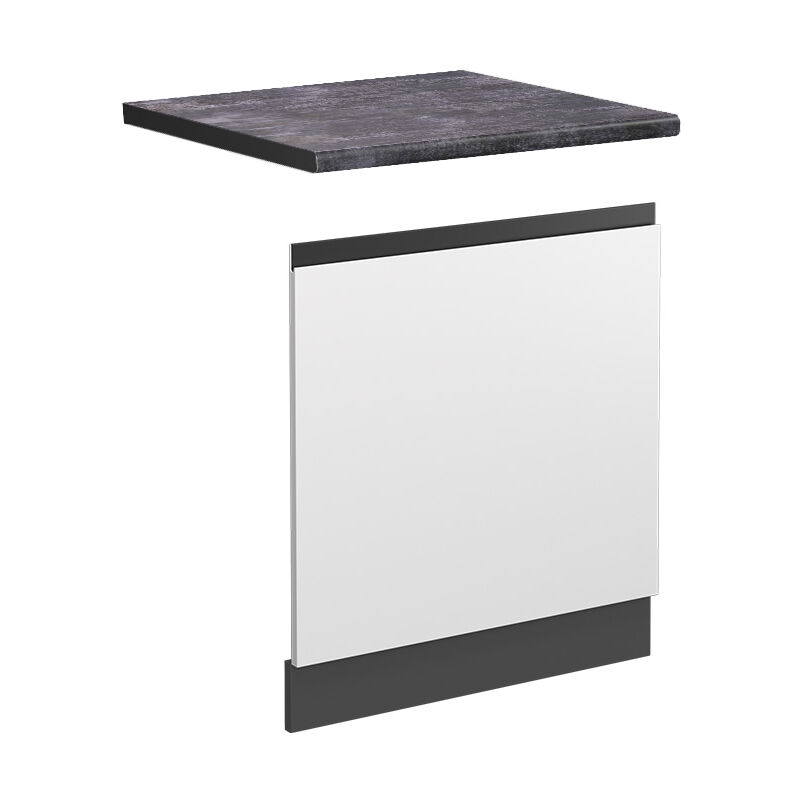 foto del prodotto vicco pannello frontale r line, bianco, 60 cm , pl antracite