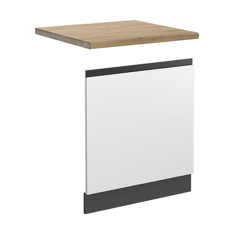 foto del prodotto vicco pannello frontale r line, bianco, 60 cm , pl rovere