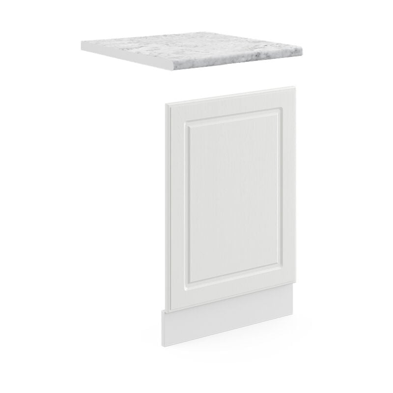 foto del prodotto vicco pannello frontale r line, bianco casa di campagna, 45 cm , pl marmo