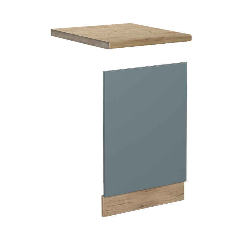 foto del prodotto vicco pannello frontale r line, grigio blu, 45 cm , pl rovere
