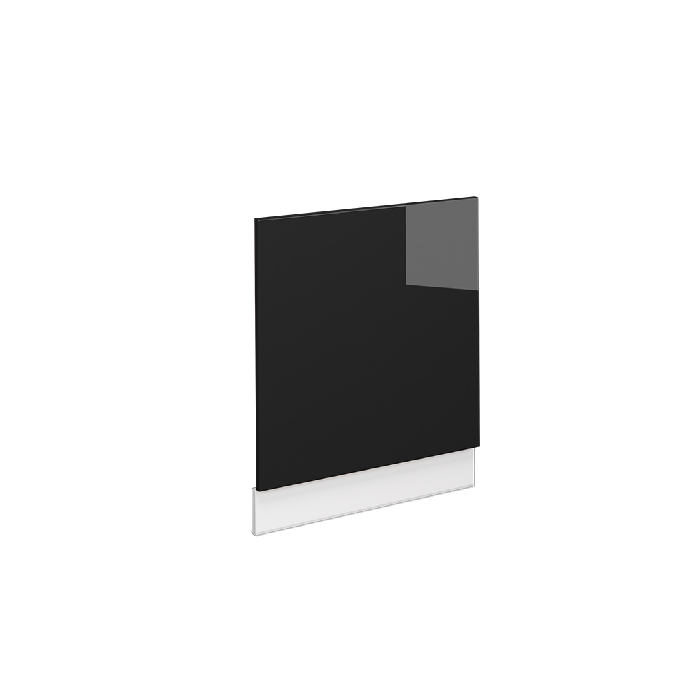 foto del prodotto vicco pannello frontale rovere nero lucido 60 cm senza piano di lavoro