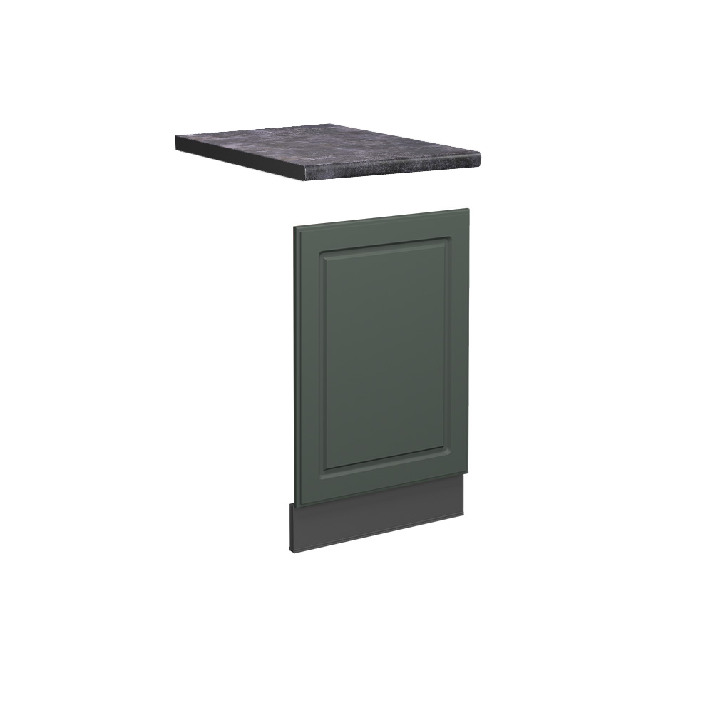 foto del prodotto vicco pannello frontale verde oro country house 45 cm , pl antracite