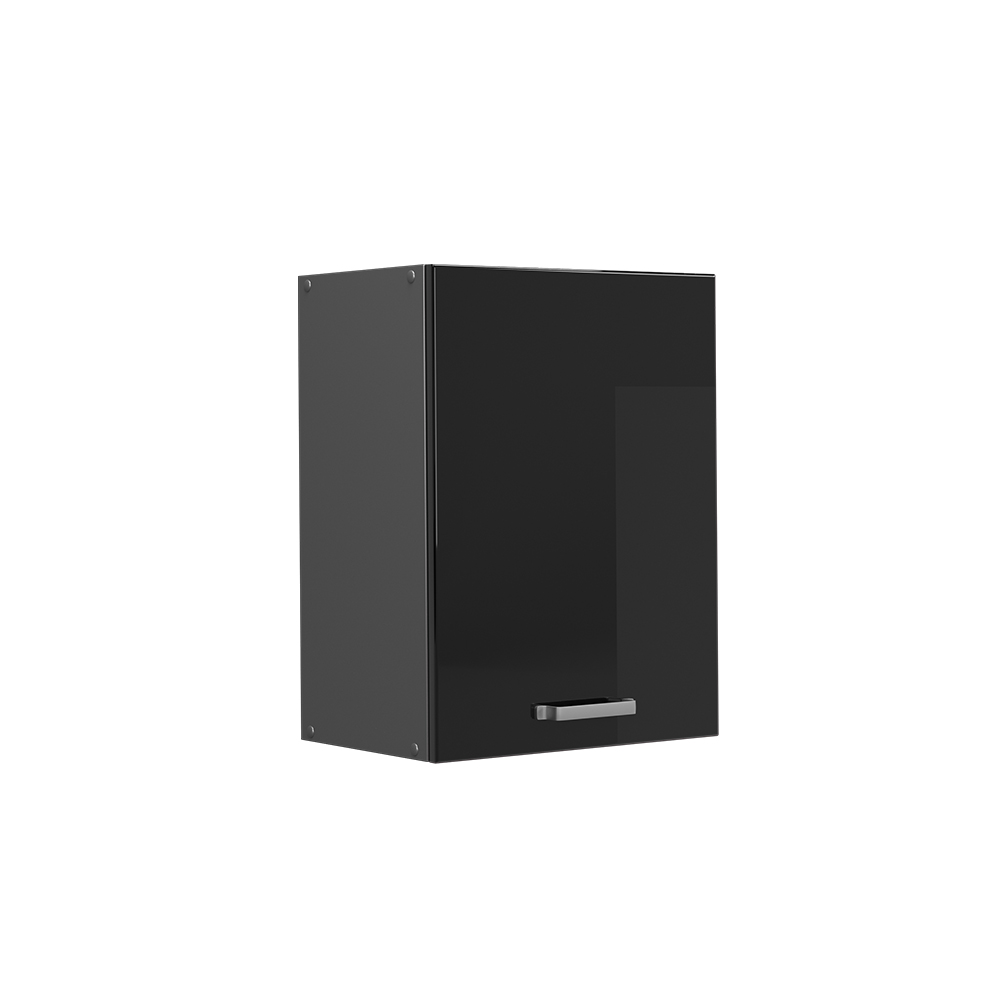 foto del prodotto vicco pensile da cucina nero lucido 45 cm
