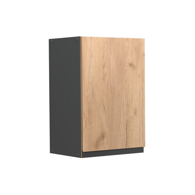 foto del prodotto vicco pensile da cucina quercia dorata 40 cm forma a j