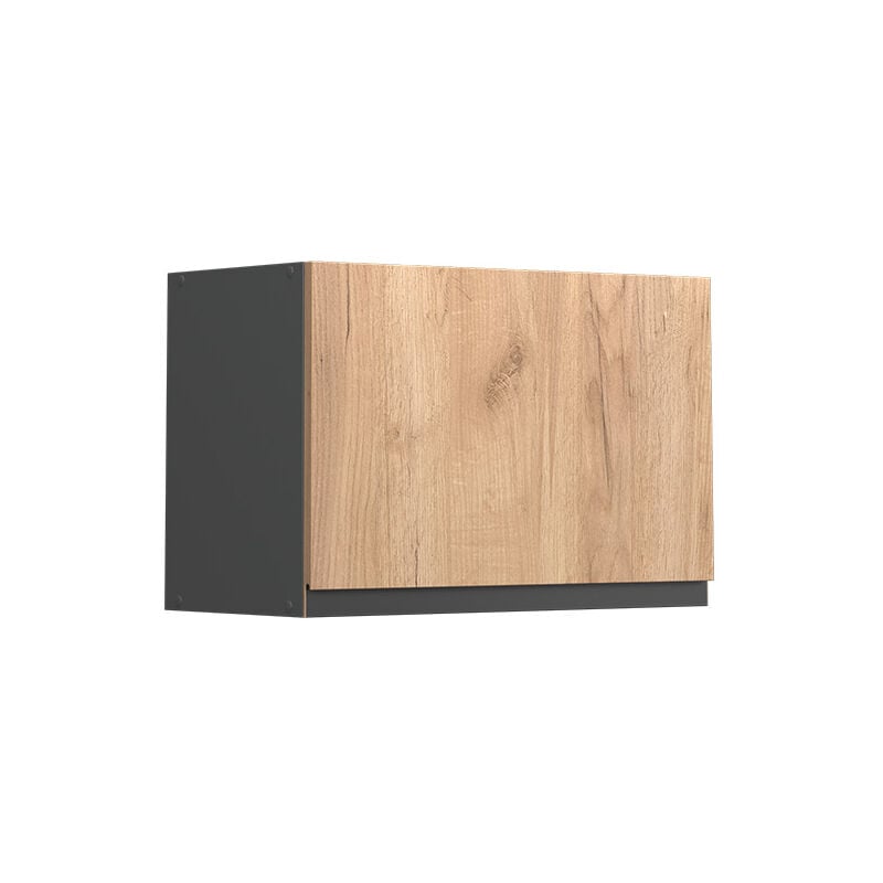 foto del prodotto vicco pensile da cucina quercia dorata 60 cm forma a j, piatta