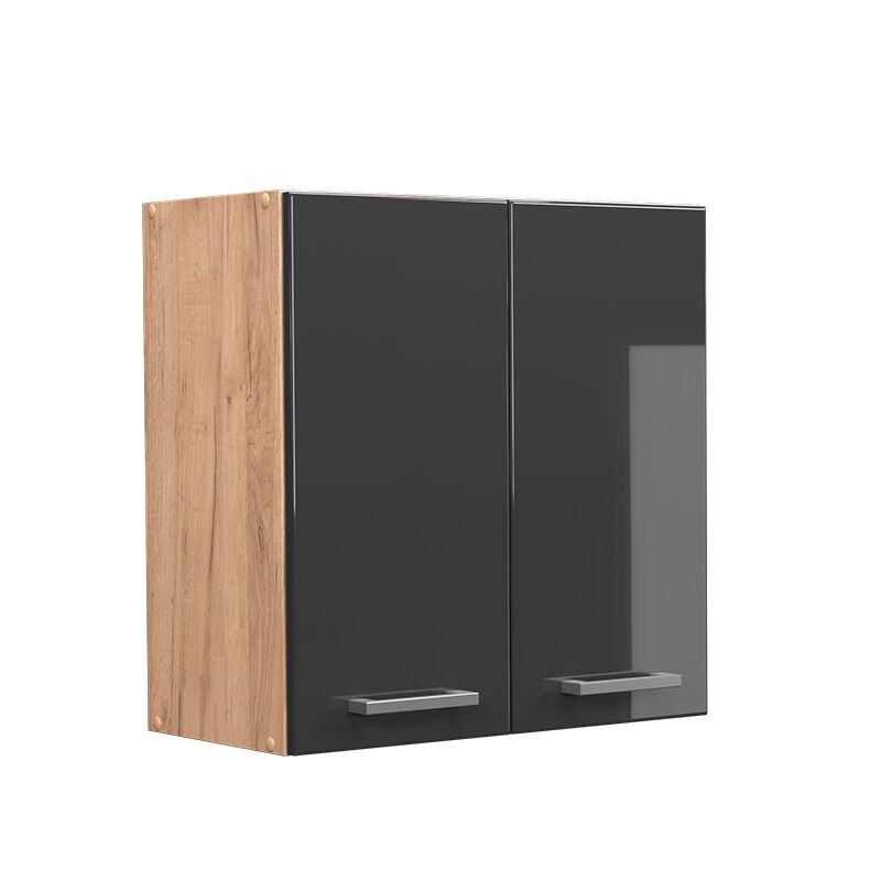 foto del prodotto vicco pensile da cucina r line, antracite lucido, 60 cm