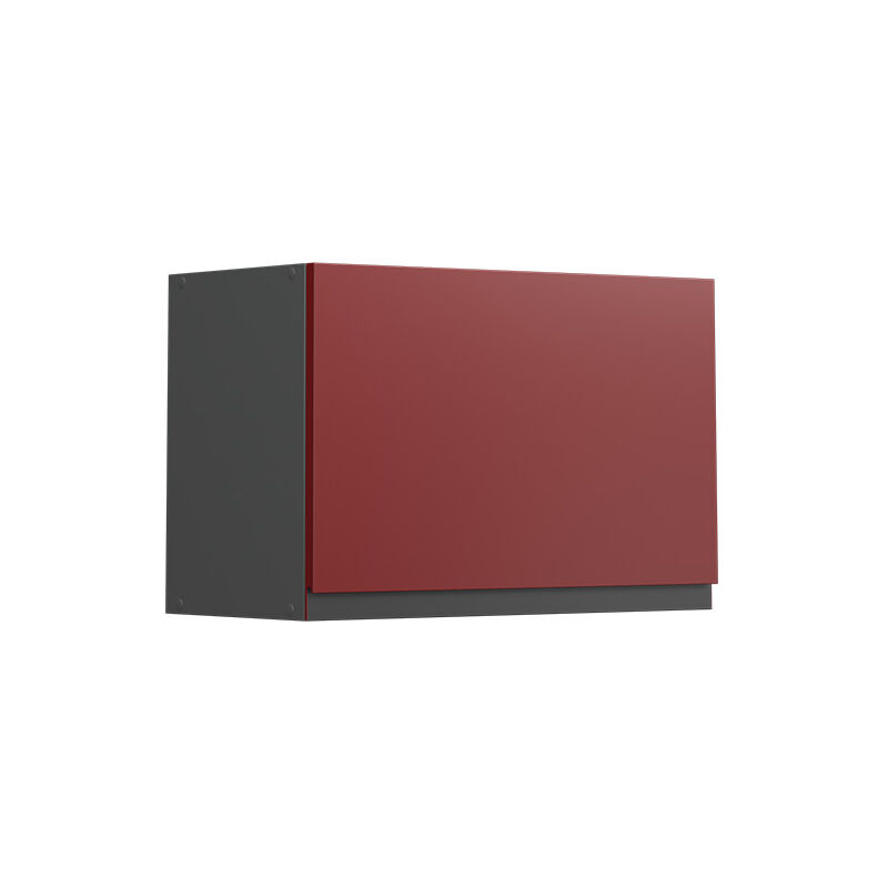 foto del prodotto vicco pensile da cucina r line, rosso, 60 cm forma a j, piatta