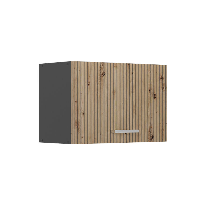 foto del prodotto vicco pensile da cucina r line, rovere artigianale, 60 cm piatto