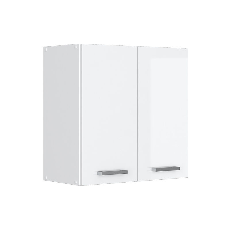 foto del prodotto vicco pensile universale r line, bianco lucido, 60 cm con porte