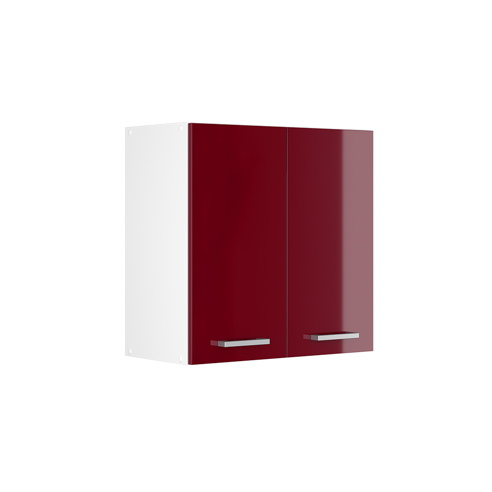 foto del prodotto vicco pensile universale rosso bordeaux lucido 60 cm con porte