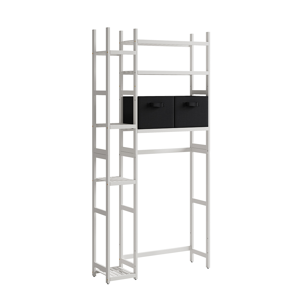 foto del prodotto vicco ripiano per wc bianco 78.5 x 163 cm con 2 cassetti in pile