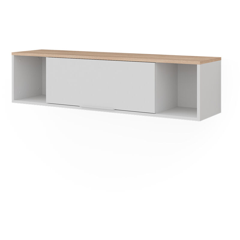 foto del prodotto vicco scaffale a muro betti, bianco sonoma, 120 x 30 cm