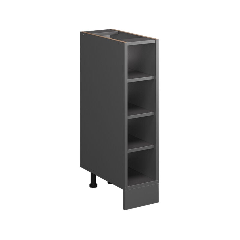 foto del prodotto vicco scaffale da cucina r line, antracite, 20 cm senza piano di lavoro