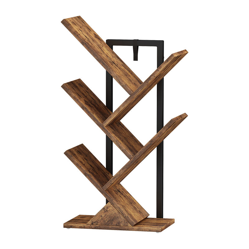 foto del prodotto vicco scaffale fyrk, legno antico, 40 x 71 cm