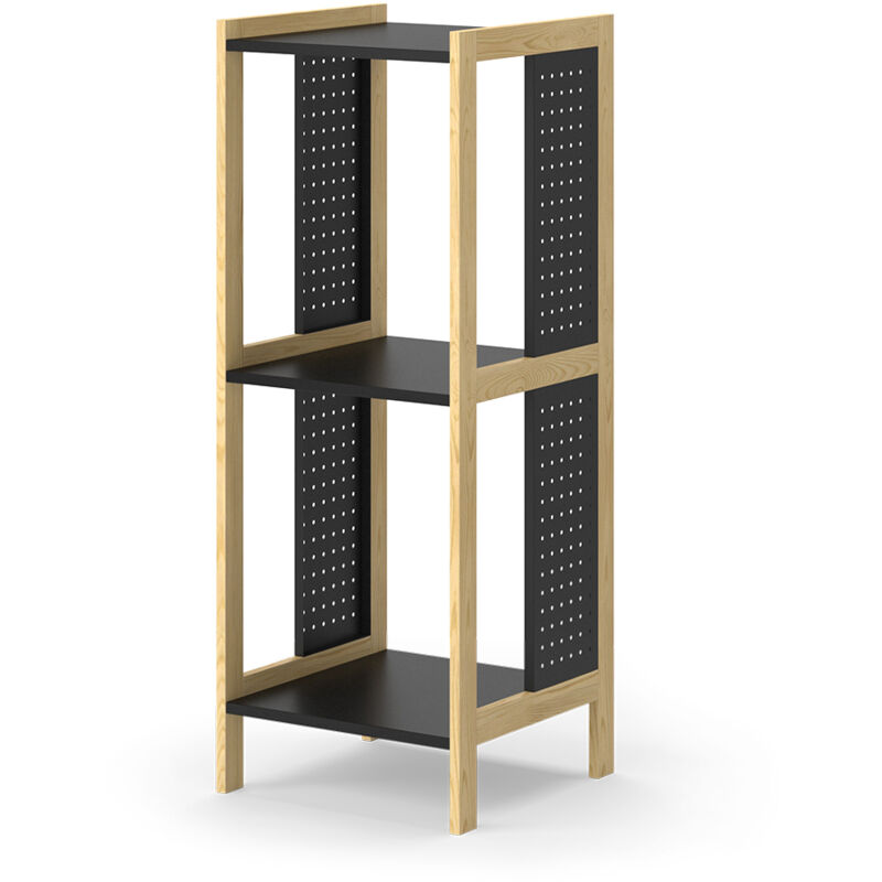 foto del prodotto vicco scaffale in piedi elvia, nero, 40 x 107 cm