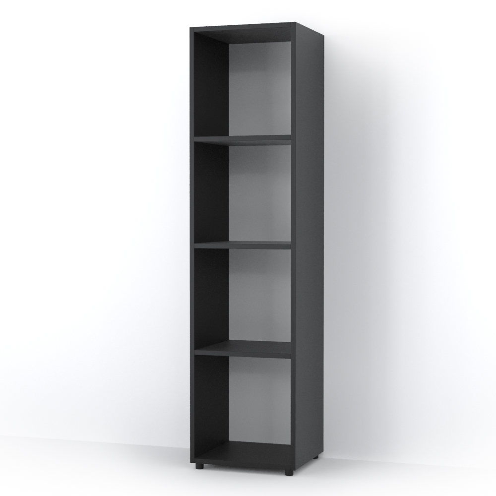 foto del prodotto vicco scaffale nero 142.5 x 36.2 cm