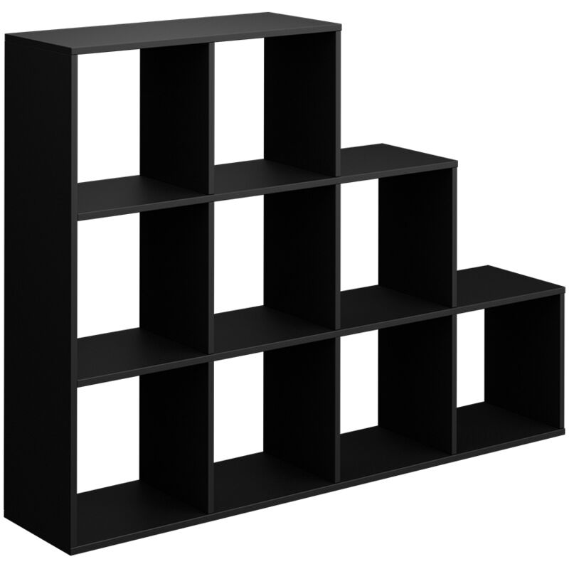 foto del prodotto vicco scaffale per scale , nero, 142.4 x 107.8 cm