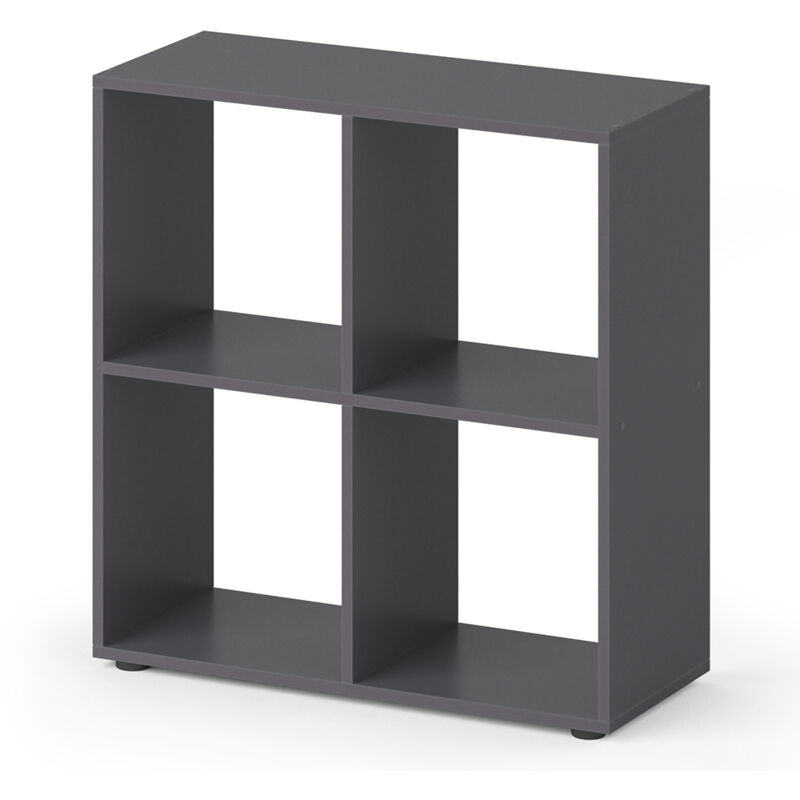 foto del prodotto vicco scaffale tetra, grigio, 72.6 x 72 cm