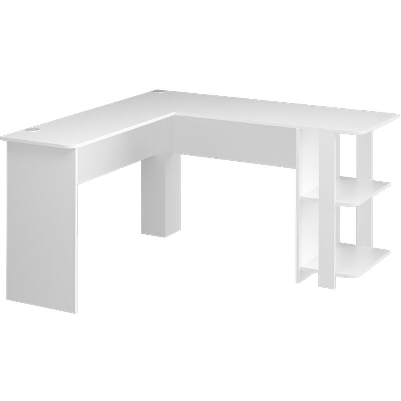 foto del prodotto vicco scrivania angolare nikita, bianco, 140 x 140 cm