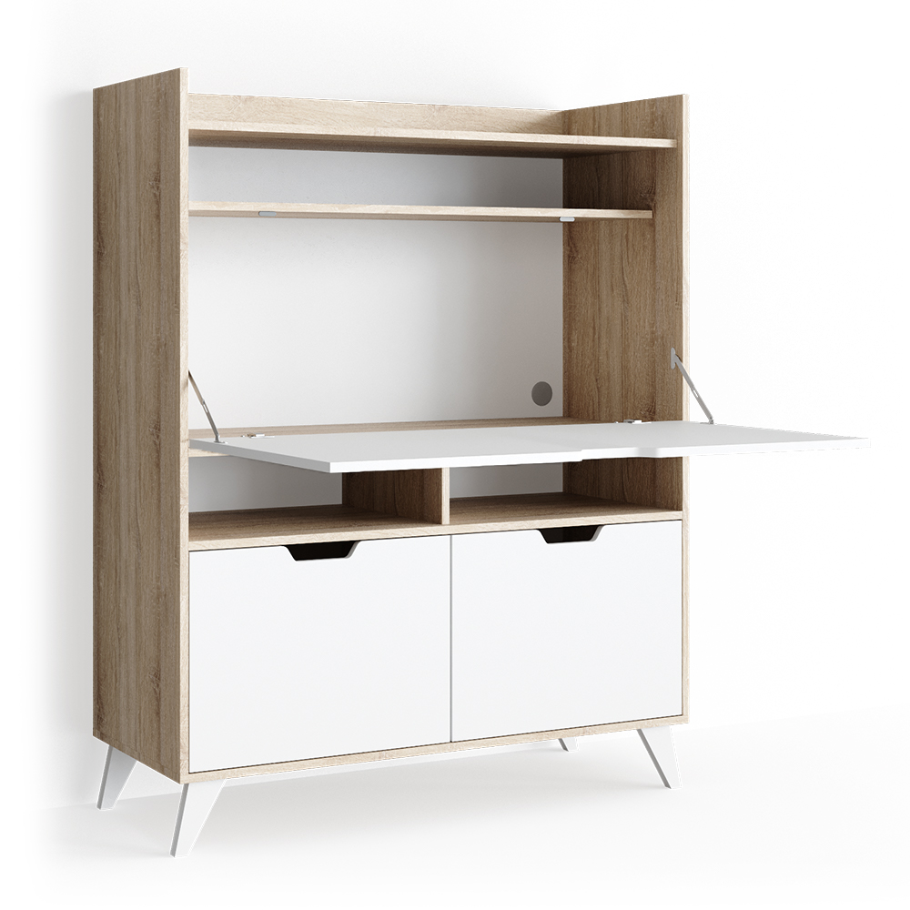 foto del prodotto vicco scrivania per segretaria sonoma 110 x 45 cm