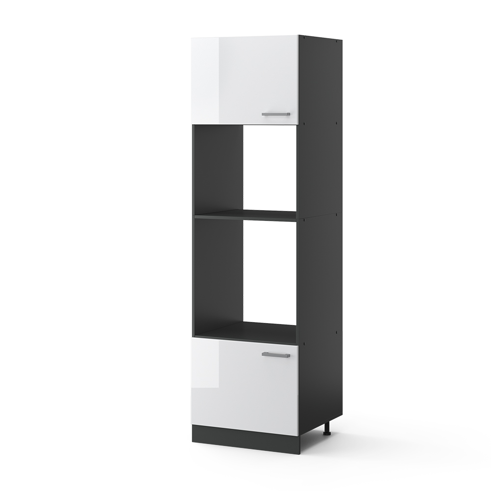 foto del prodotto vicco set mobili bagno bianco lucido 60 cm