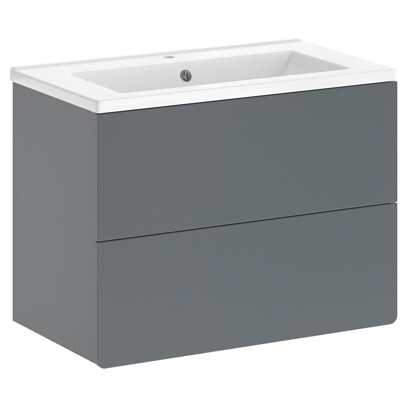 foto del prodotto vicco set mobili bagno izan, grigio, 2 parti