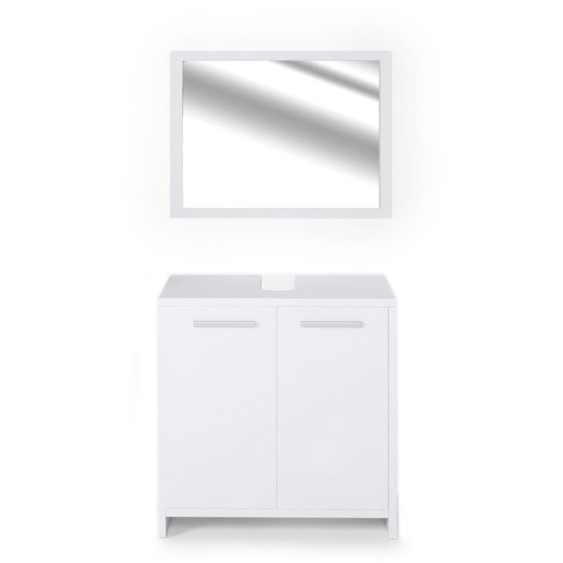 foto del prodotto vicco set mobili bagno kiko, bianco, 2 parti