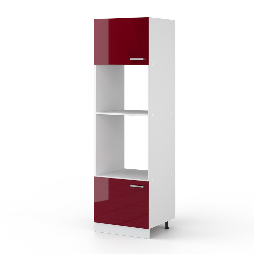 foto del prodotto vicco set mobili bagno rosso lucido 60 cm