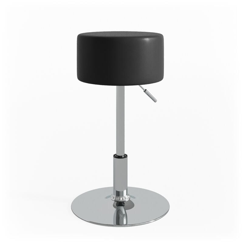 foto del prodotto vicco sgabello design, nero, 33.5 x 67 cm per tavolo da toeletta