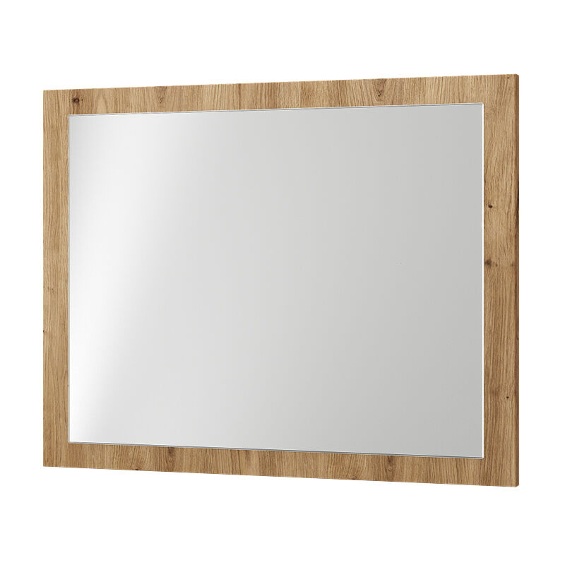 foto del prodotto vicco specchio da parete selena, rovere artigianale, 70 x 55 cm