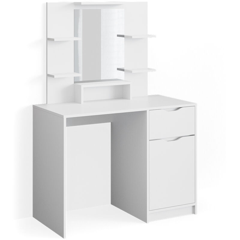 foto del prodotto vicco tavolo da toeletta bianco 100 cm