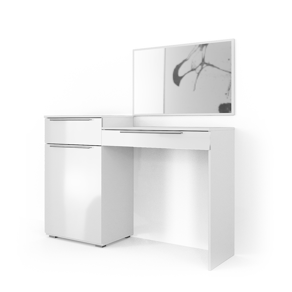 foto del prodotto vicco tavolo da toeletta bianco 135 cm