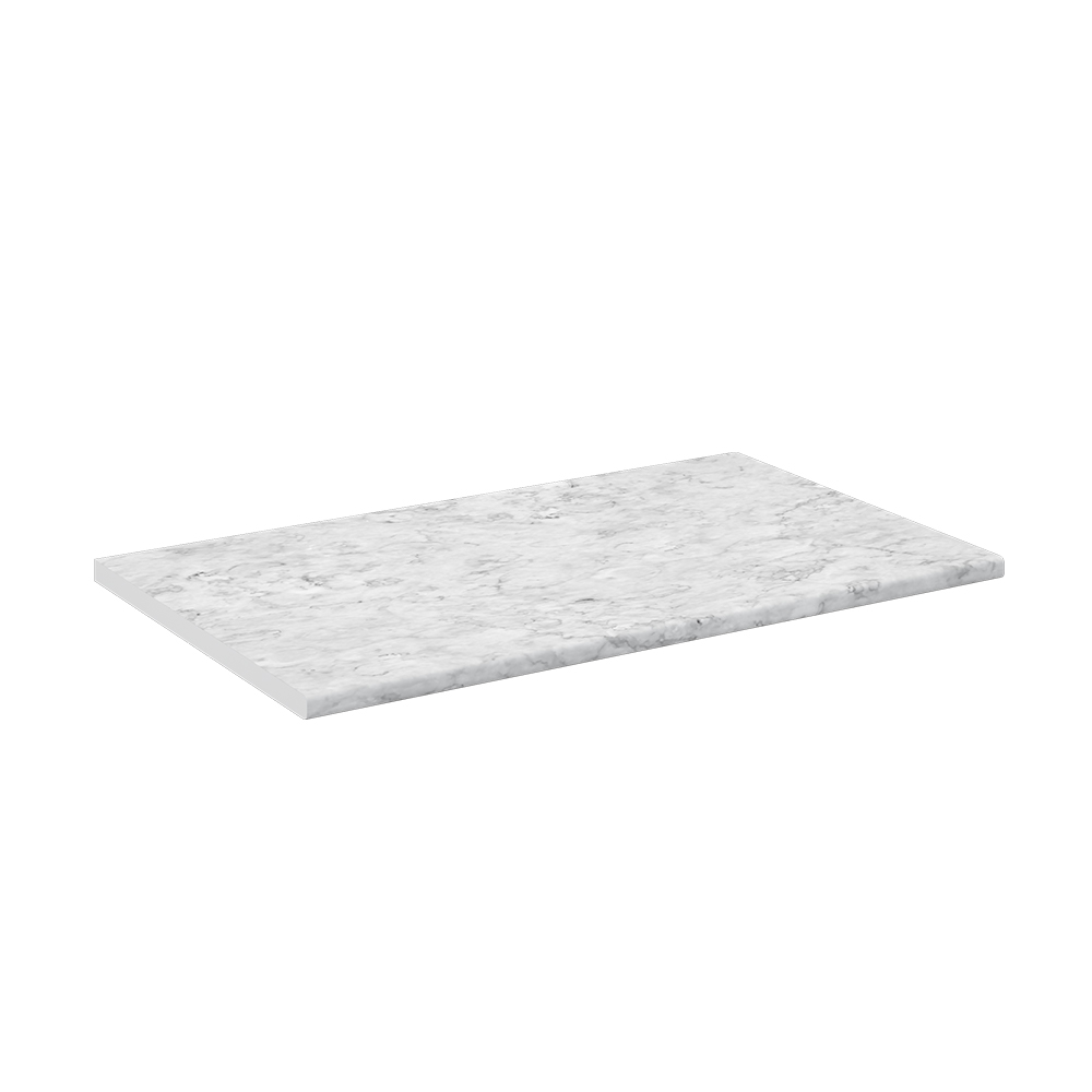 foto del prodotto vicco top cucina bianco/marmo 100 cm