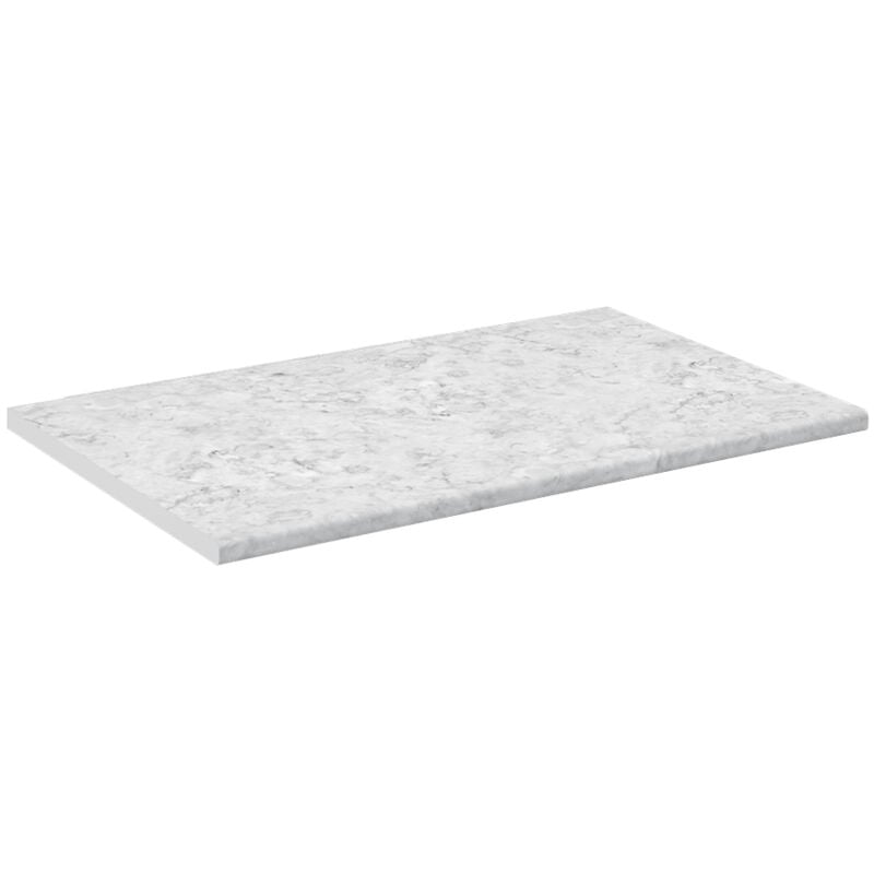 foto del prodotto vicco - top cucina r-line, marmo bianco, 97 cm
