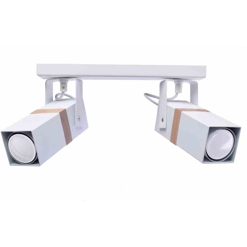 foto del prodotto vidar bianco 2xgu10 lampada da soffitto