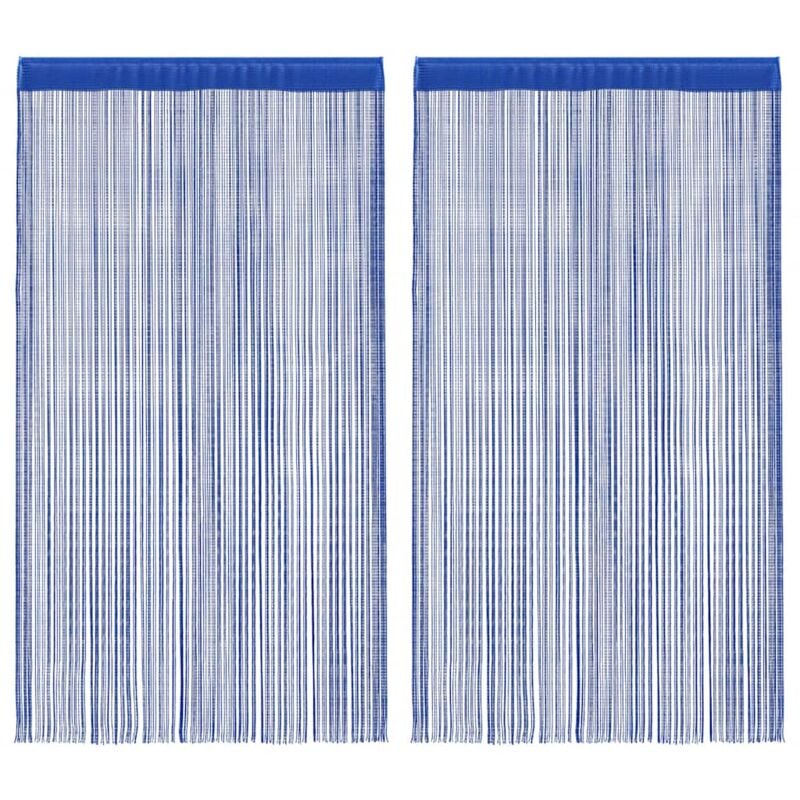 foto del prodotto vidaxl 2 pz tende a fili 140x250 cm blu