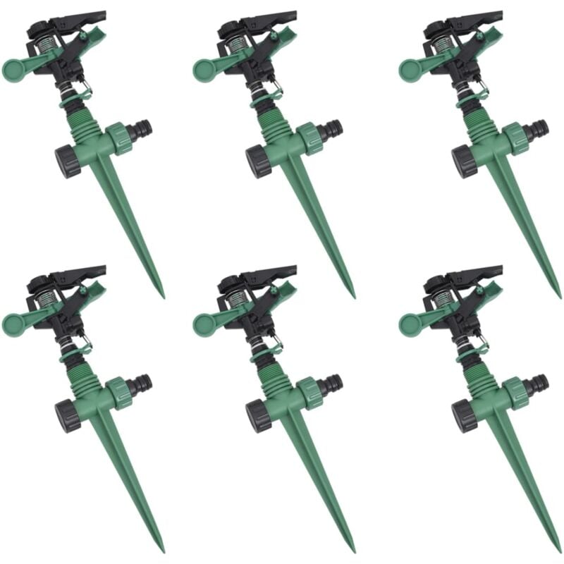 foto del prodotto vidaxl 6x spruzzatore ad impulso per il sistema di innaffiatura da giardino