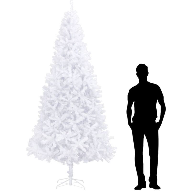 foto del prodotto vidaxl albero di natale artificiale 300 cm bianco 520427