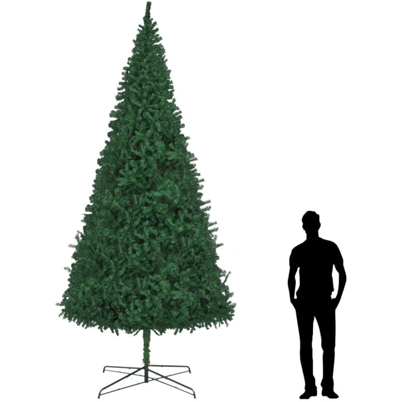 foto del prodotto vidaxl albero di natale artificiale 400 cm verde