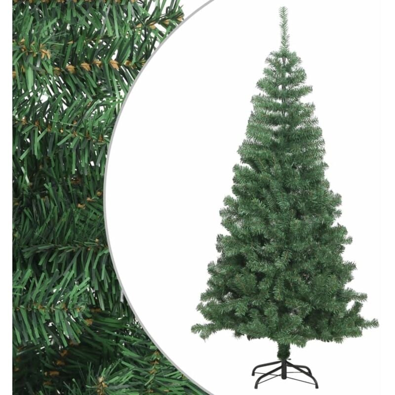 foto del prodotto vidaxl albero di natale artificiale l 240 cm verde