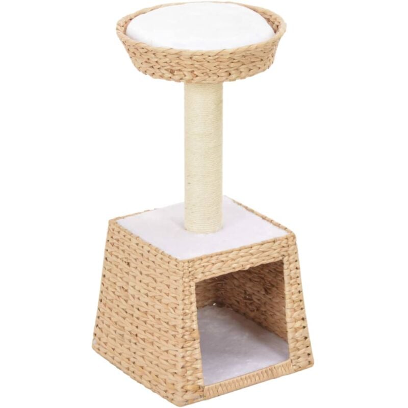 foto del prodotto vidaxl albero per gatti con tiragraffi in sisal seagrass